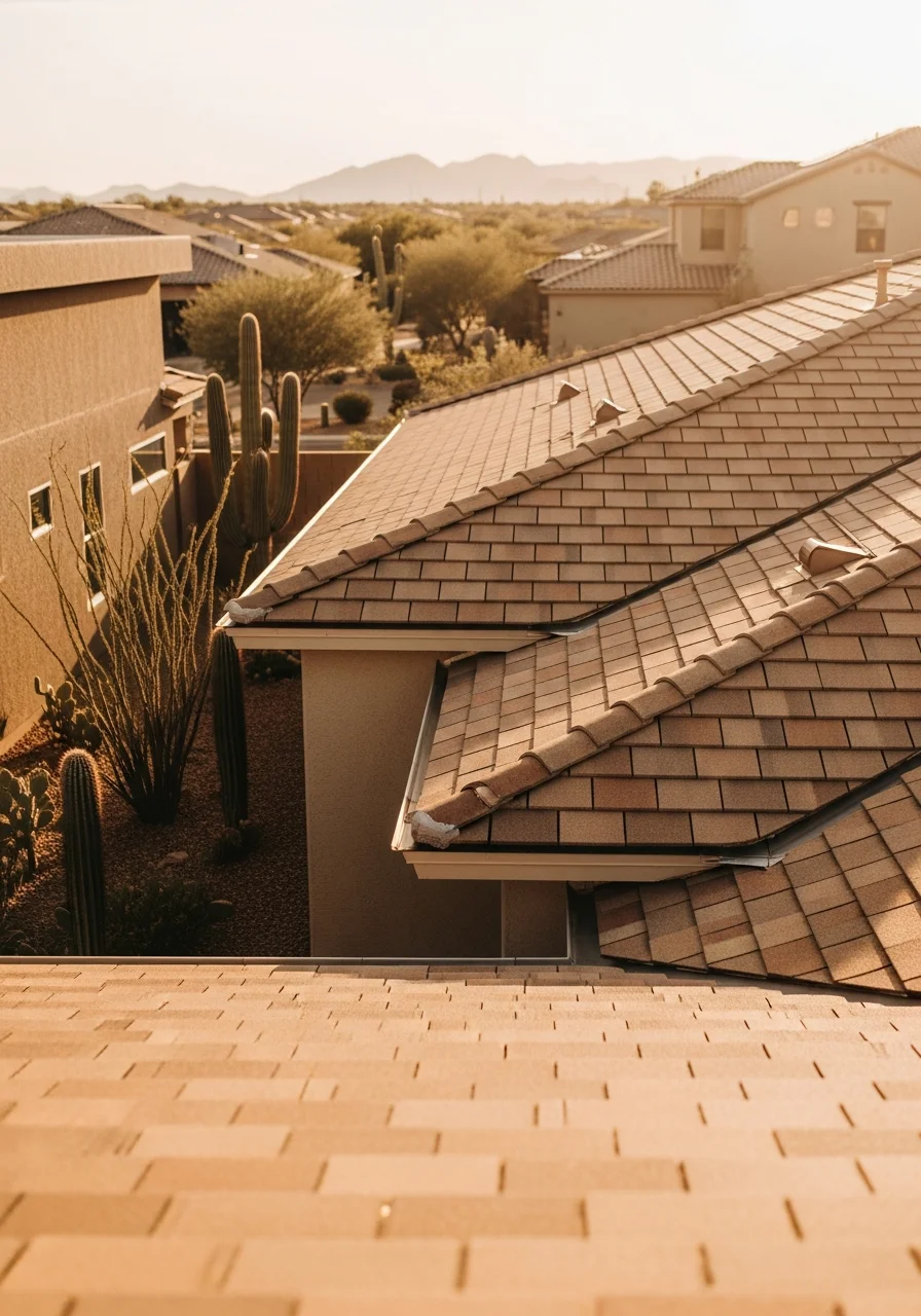 Quality workmanship detail on a newer Gilbert residential property.