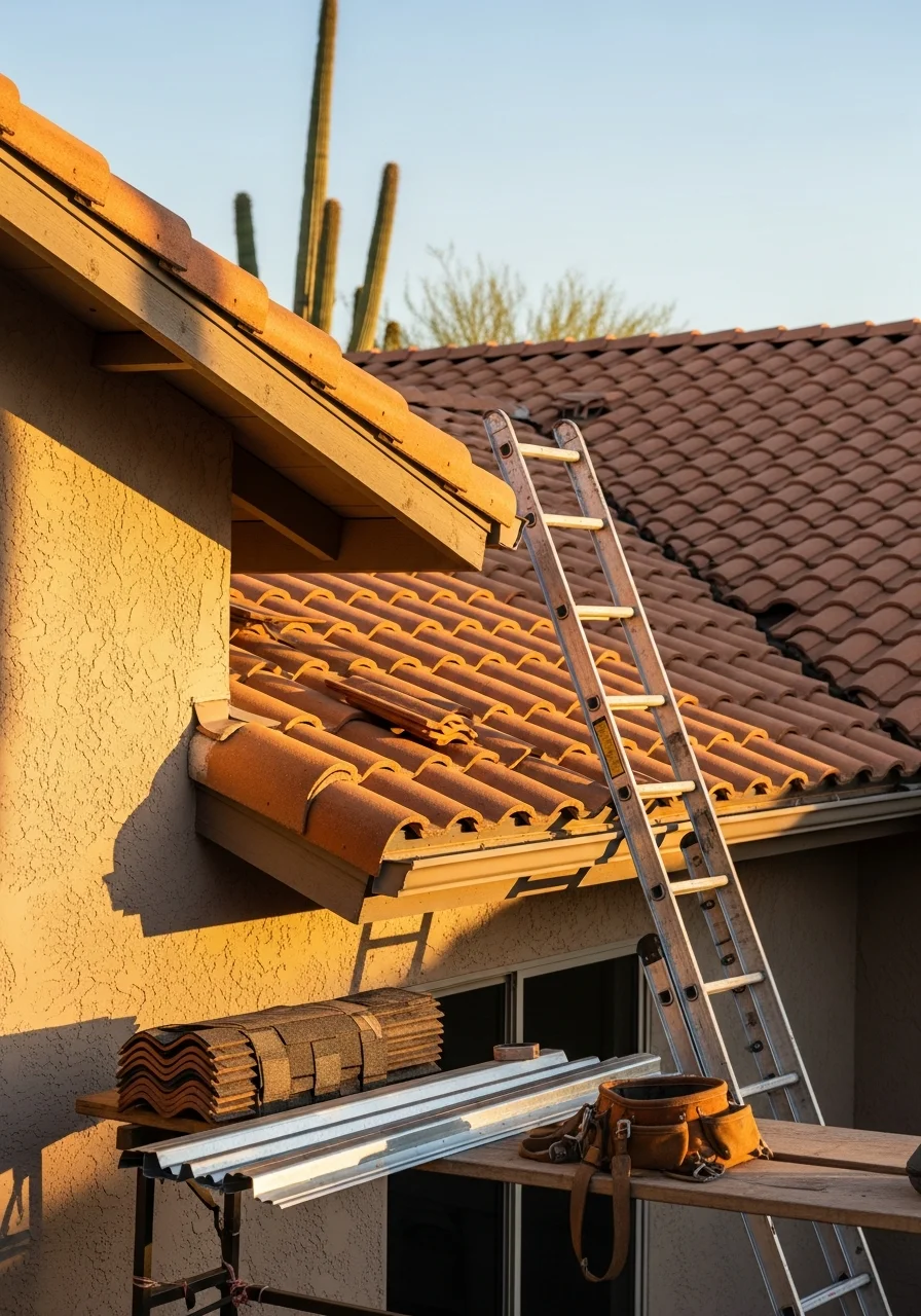 Professional exterior work on a Scottsdale residential property.