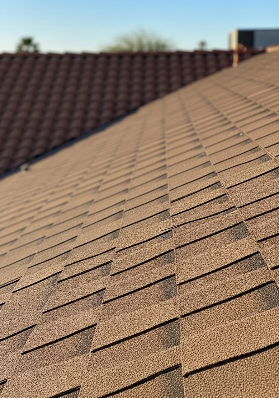 Detail shot of quality workmanship on a Tempe home.