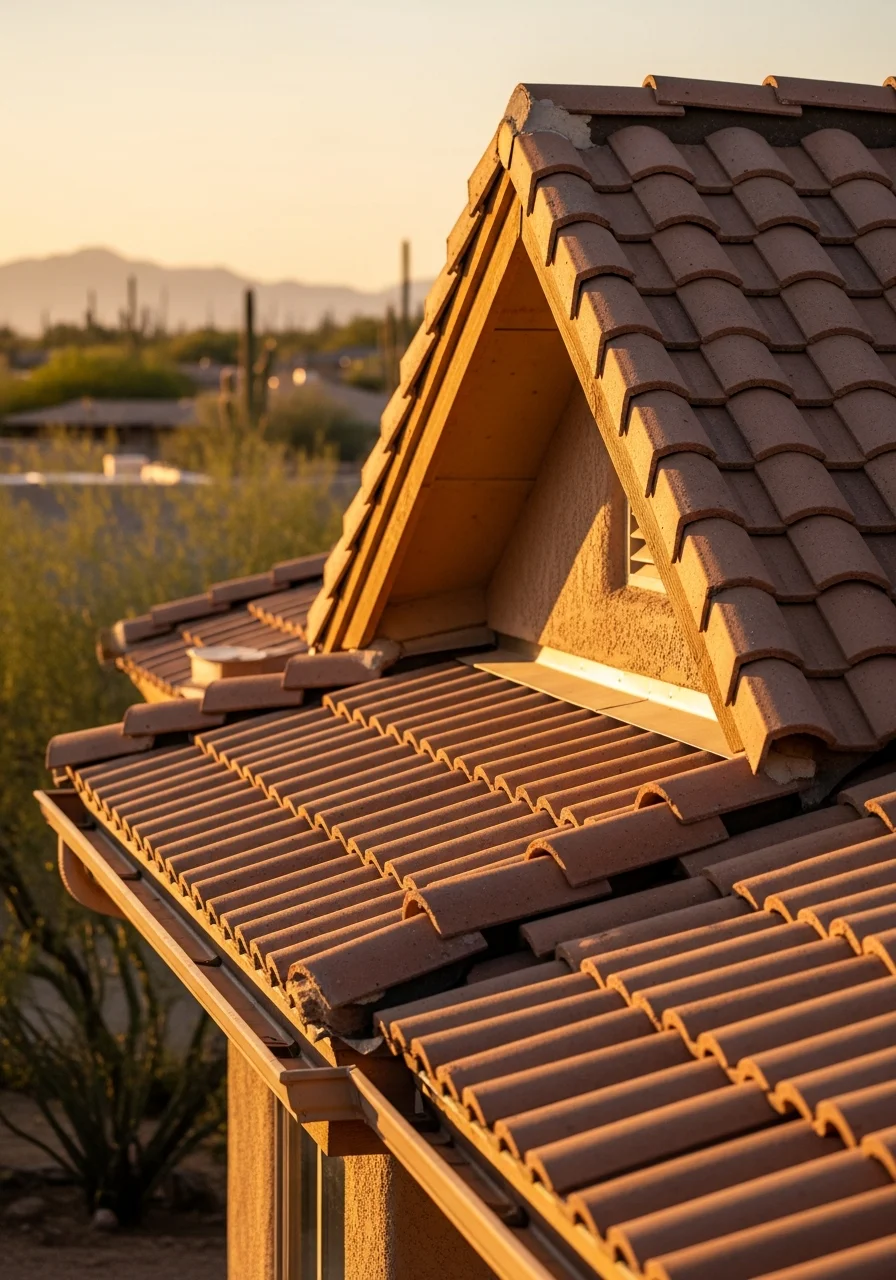 Professional detail work on a Tucson residential property.